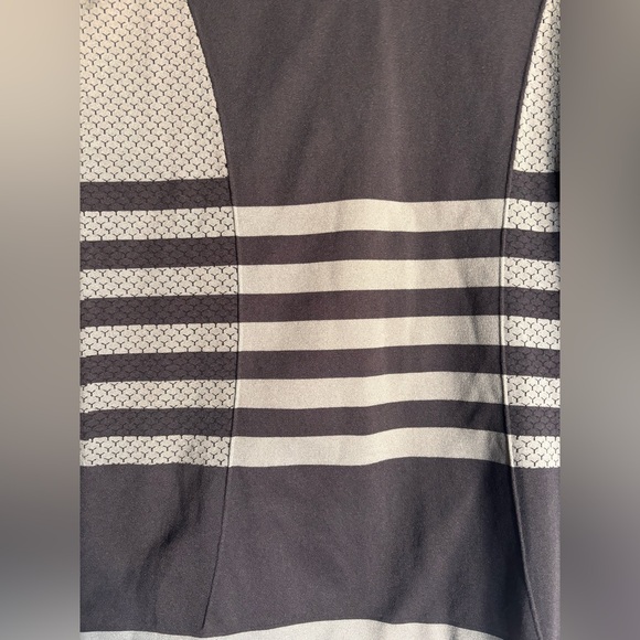 North Face Long Sleeve Compression Base Layer Shirt Women XS gray Black Athletic - Picture 3 of 7